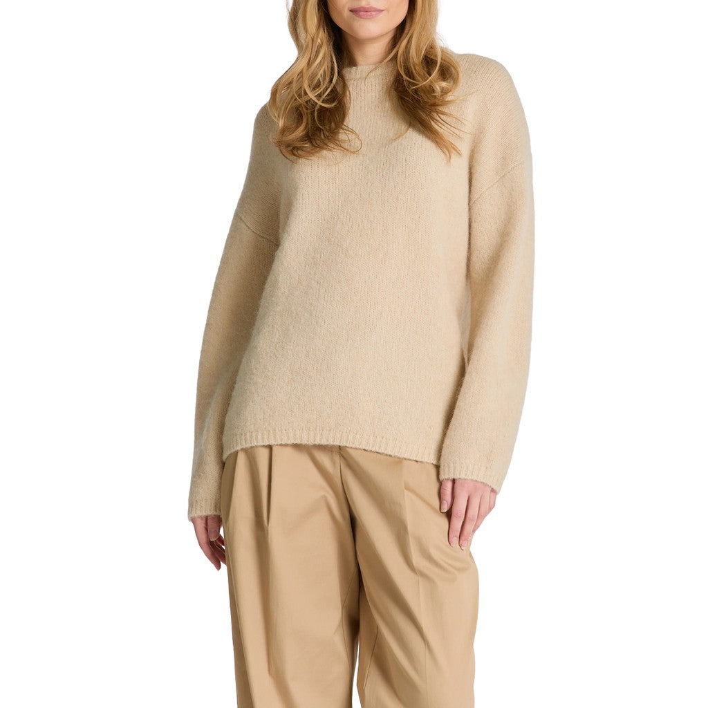 Gant Trui met ronde hals Dames – Beige