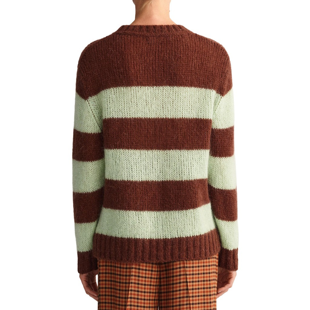 Gant Trui met ronde hals Dames – Bruin / Beige