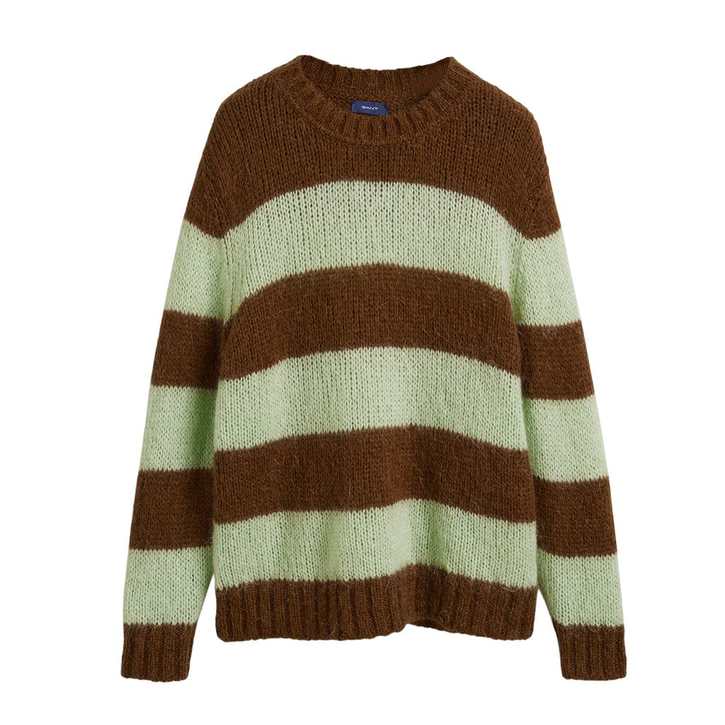 Gant Trui met ronde hals Dames – Bruin / Beige