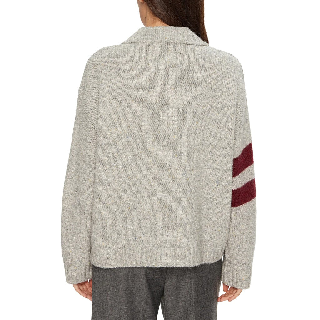 Gant Trui met ronde hals Dames – Grijs
