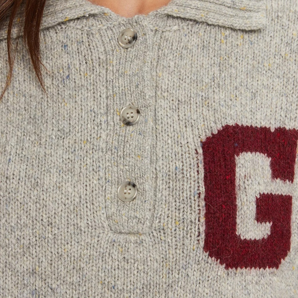 Gant Trui met ronde hals Dames – Grijs