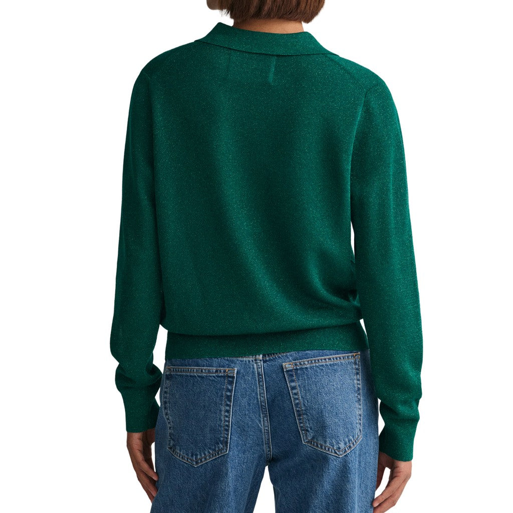 Gant Trui met ronde hals Dames – Groen
