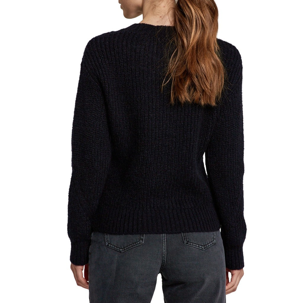 Gant Trui met ronde hals Dames – Zwart