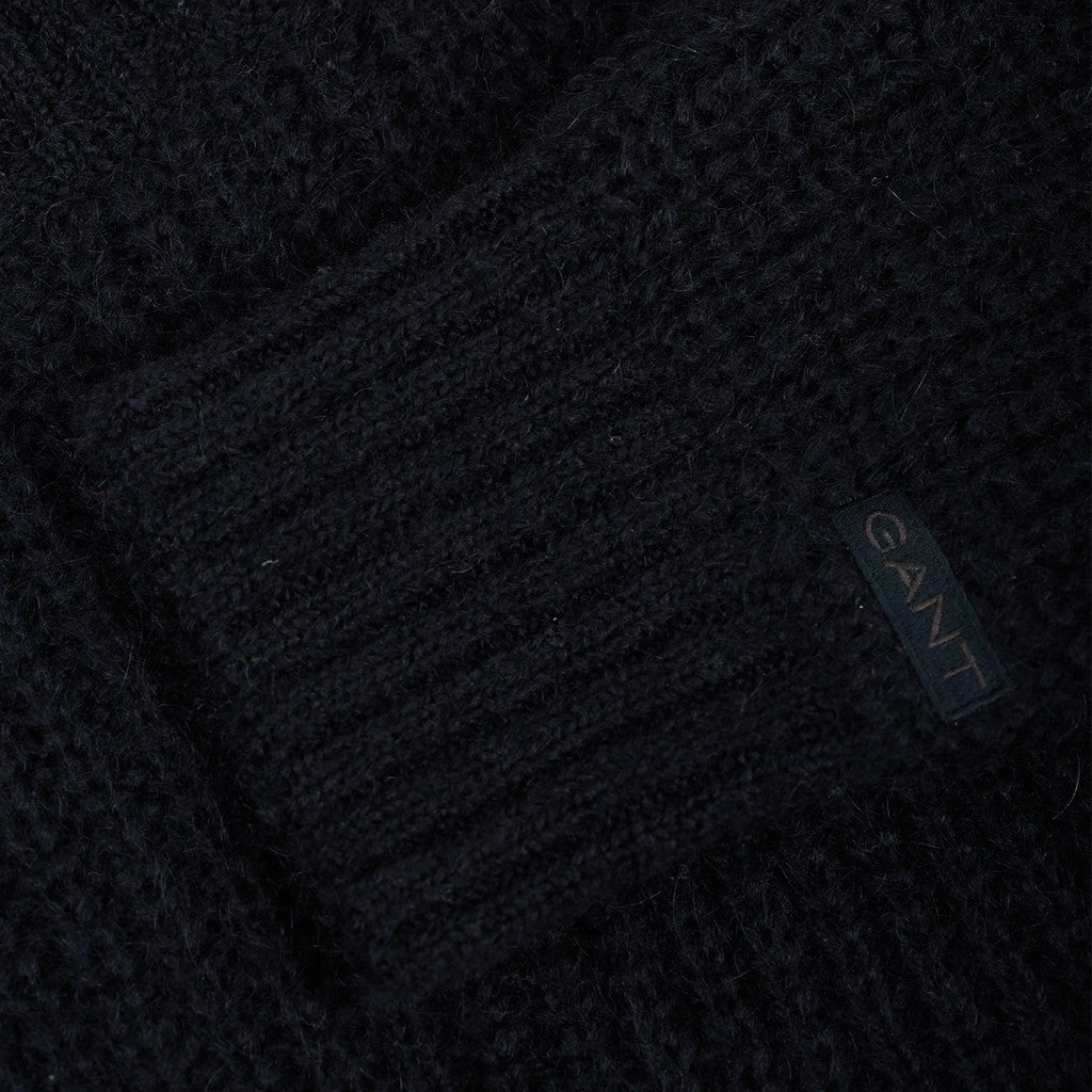 Gant Trui met ronde hals Dames – Zwart