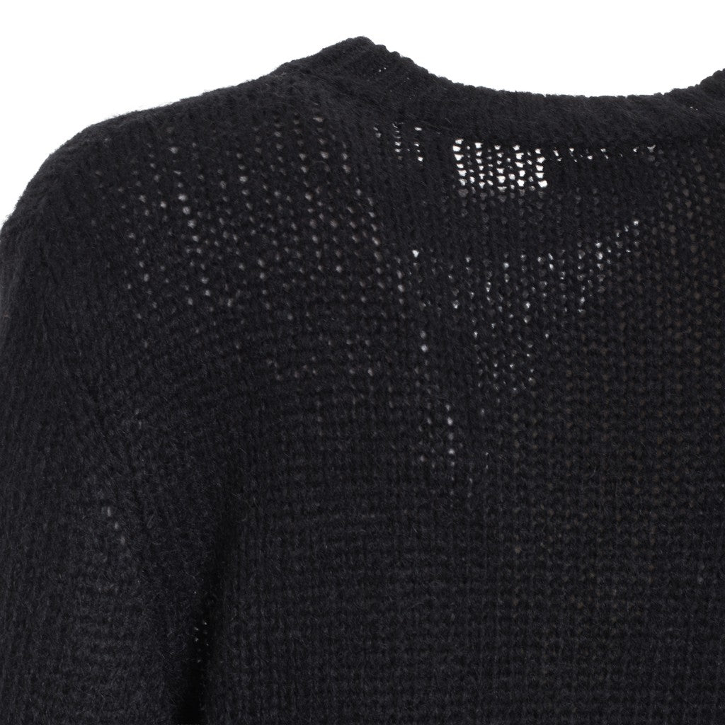Gant Trui met ronde hals Dames – Zwart