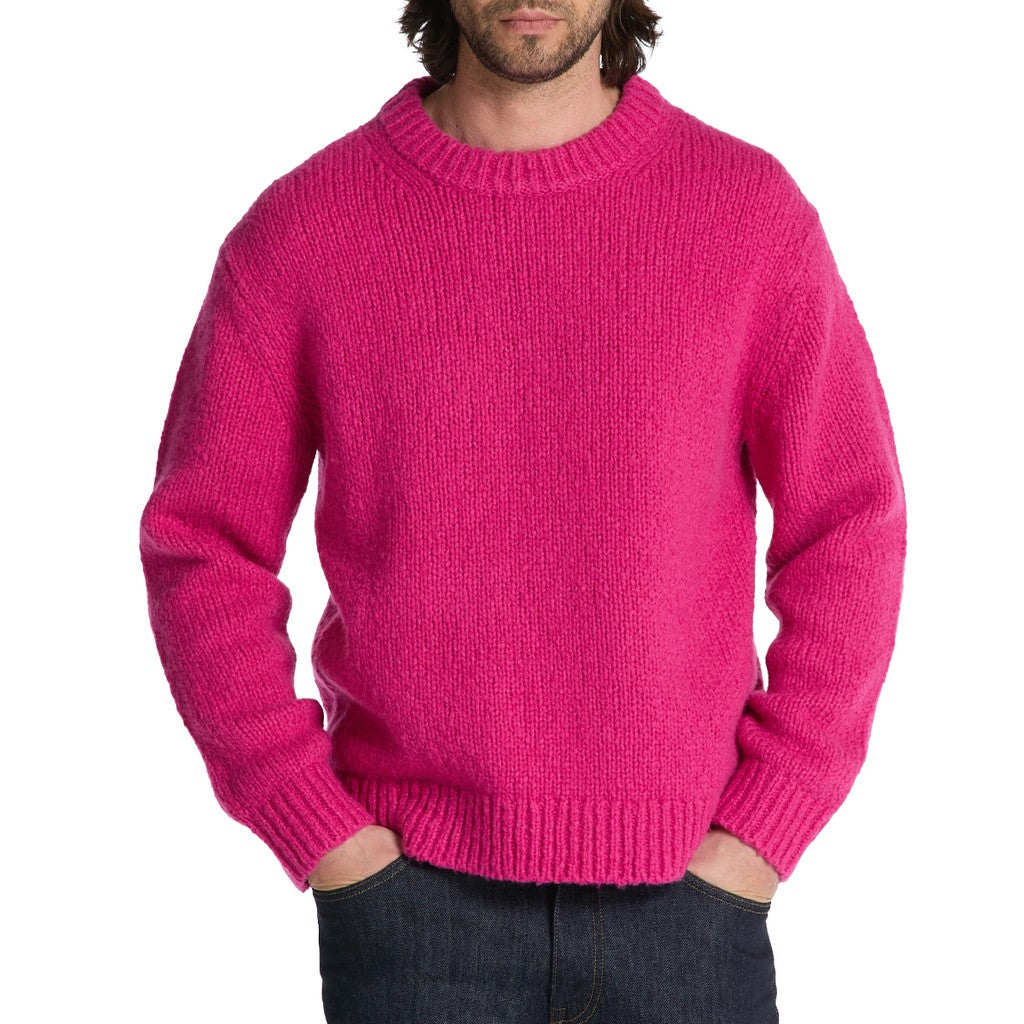 Gant Trui met ronde hals Heren – Fuchsia