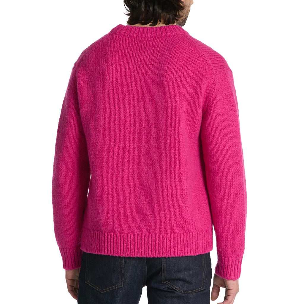 Gant Trui met ronde hals Heren – Fuchsia