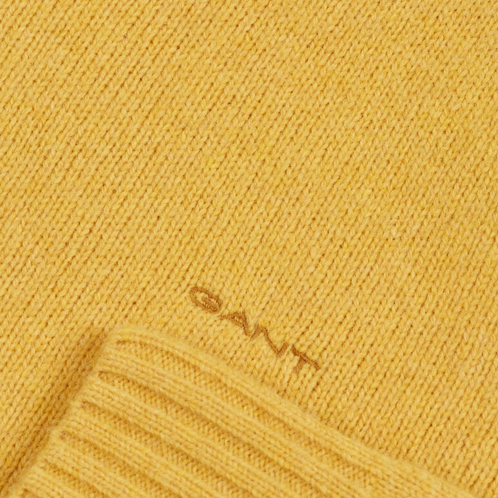 Gant Trui met ronde hals Heren – Geel