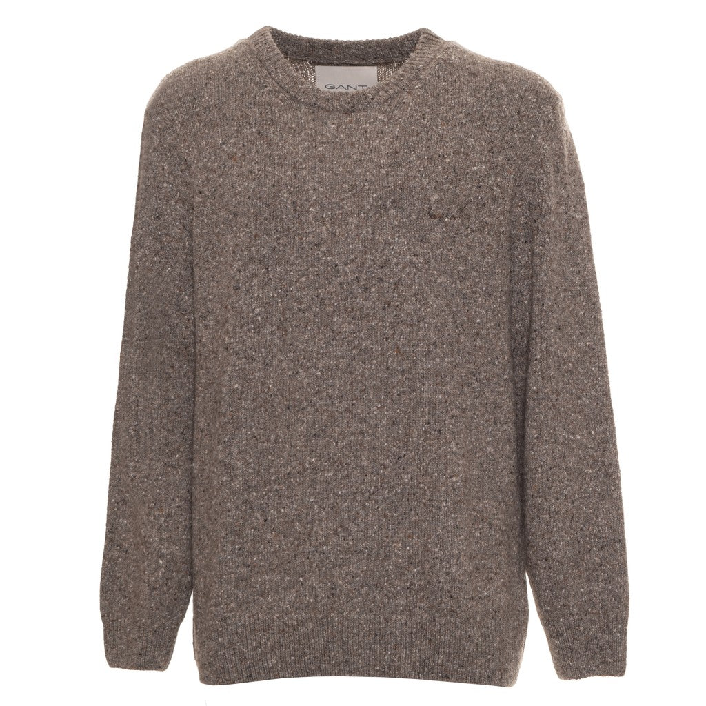 Gant Trui met ronde hals Heren – Grijs