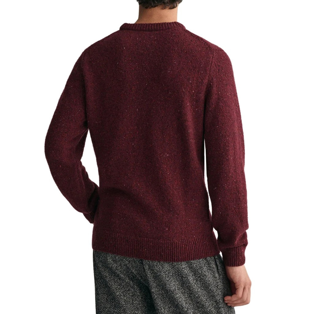 Gant Trui met ronde hals Heren – Rood