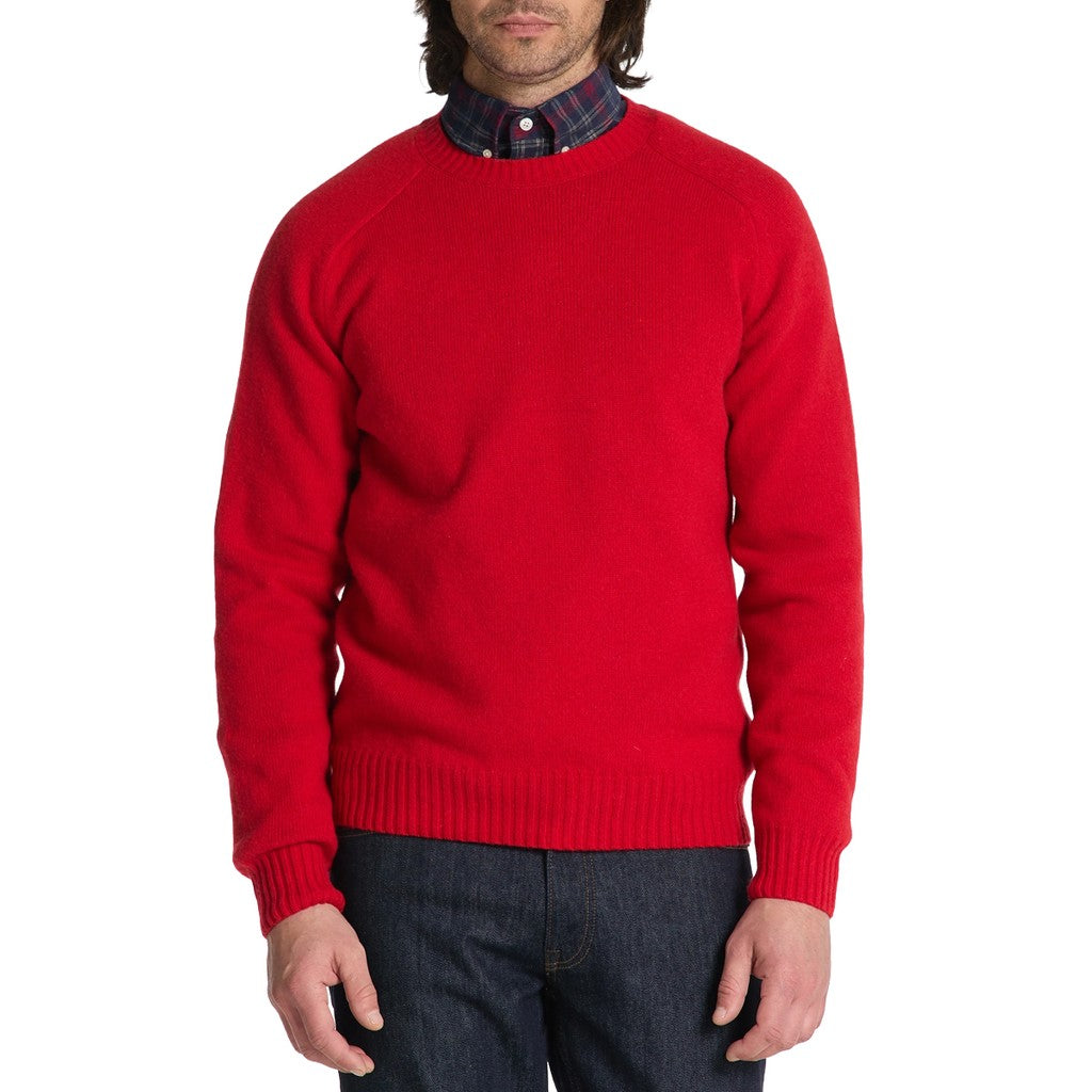 Gant Trui met ronde hals Heren – Rood