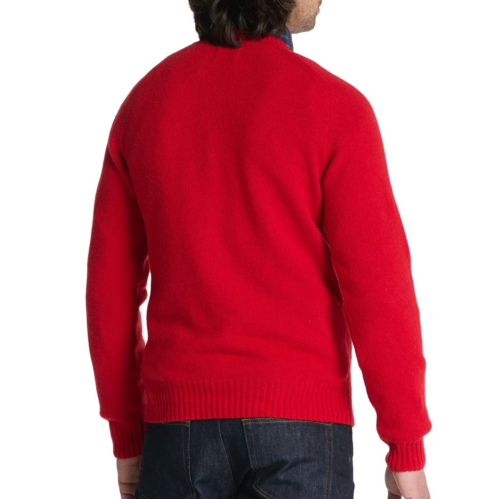Gant Trui met ronde hals Heren – Rood