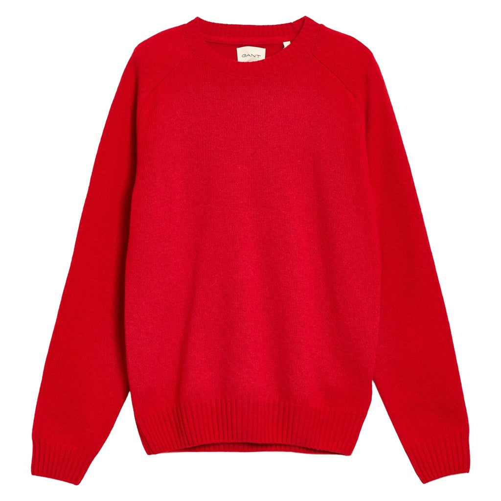 Gant Trui met ronde hals Heren – Rood