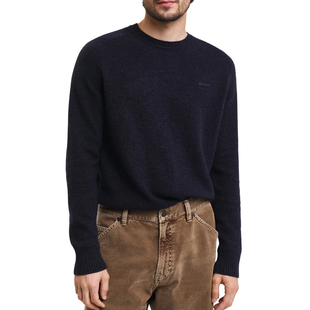 Gant Trui met ronde hals Heren – Zwart