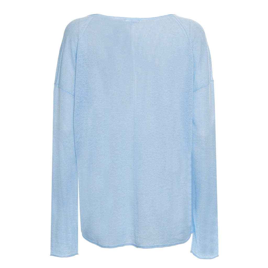 Gant Trui met V-hals Dames – Lichtblauw