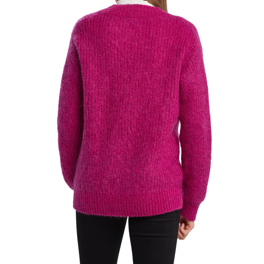 Gant Trui met V-hals Dames – Paars