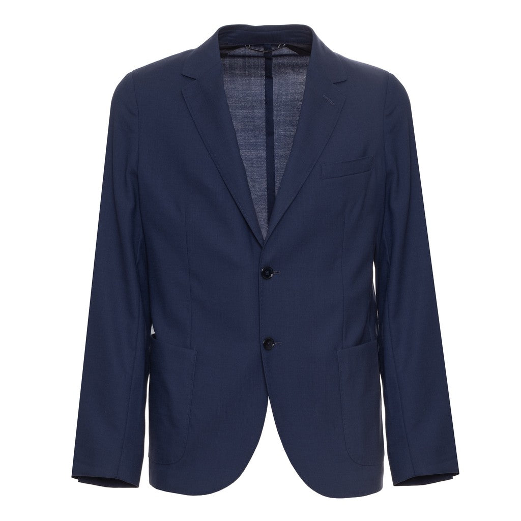 Gant Wollen blazer – Marineblauw