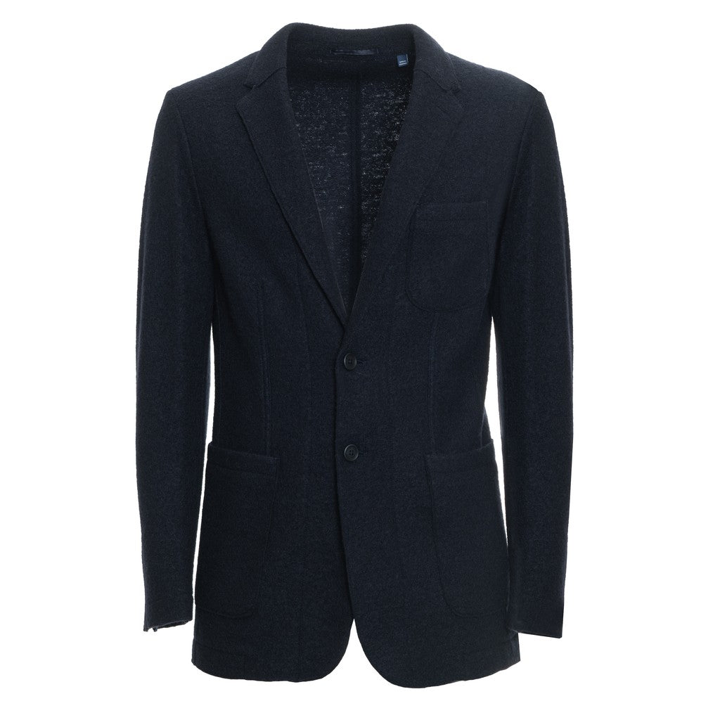 Gant Wollen blazer – Marineblauw