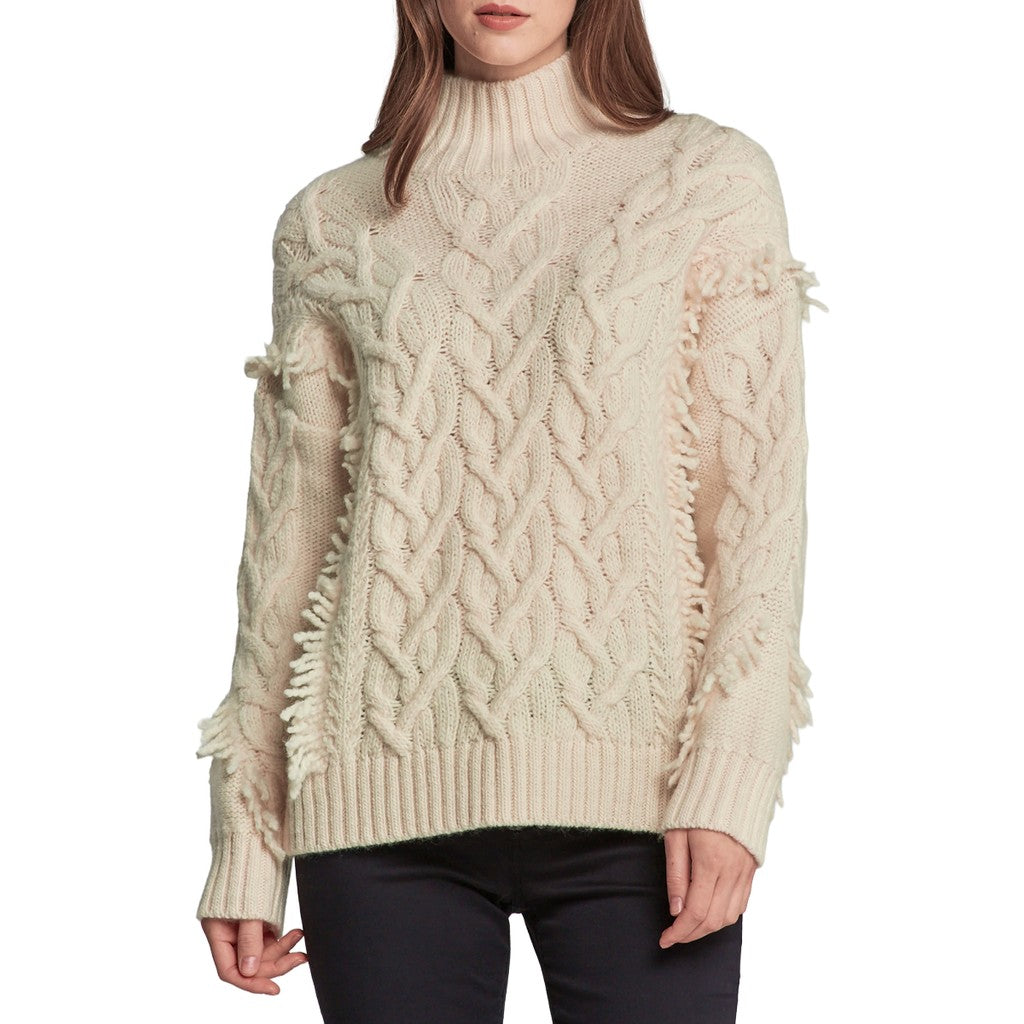 Gant Wollen coltrui Dames – Crème
