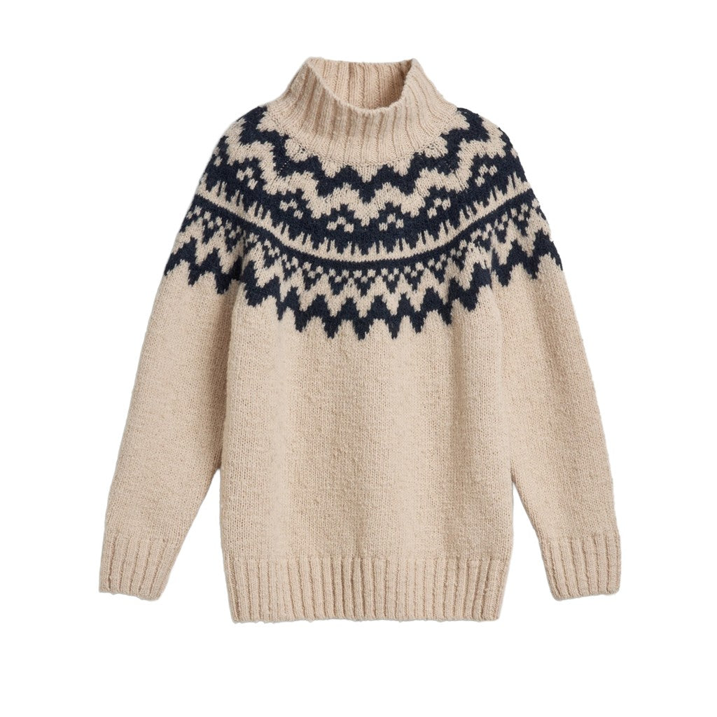 Gant Wollen coltrui Dames – Crème