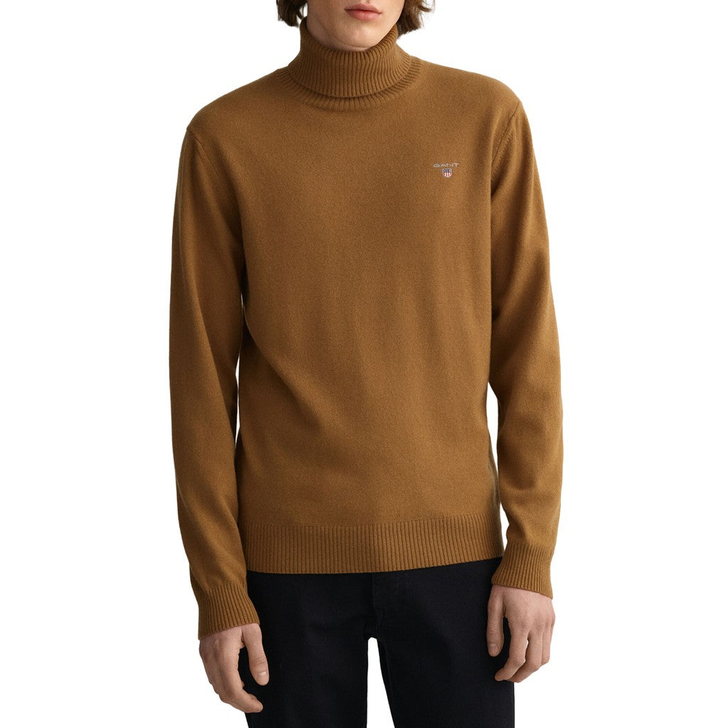 Gant Wollen coltrui Heren – Bruin
