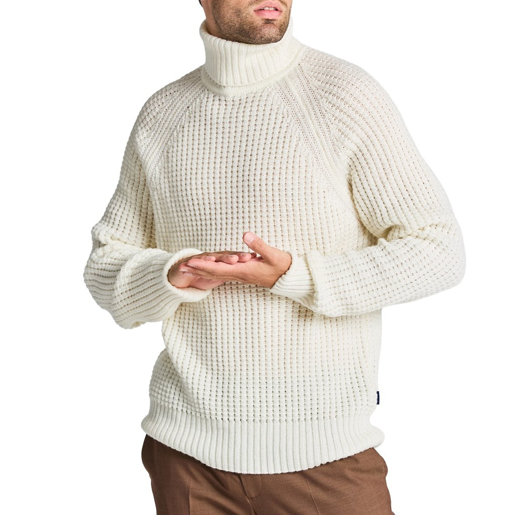 Gant Wollen coltrui Heren – Crème