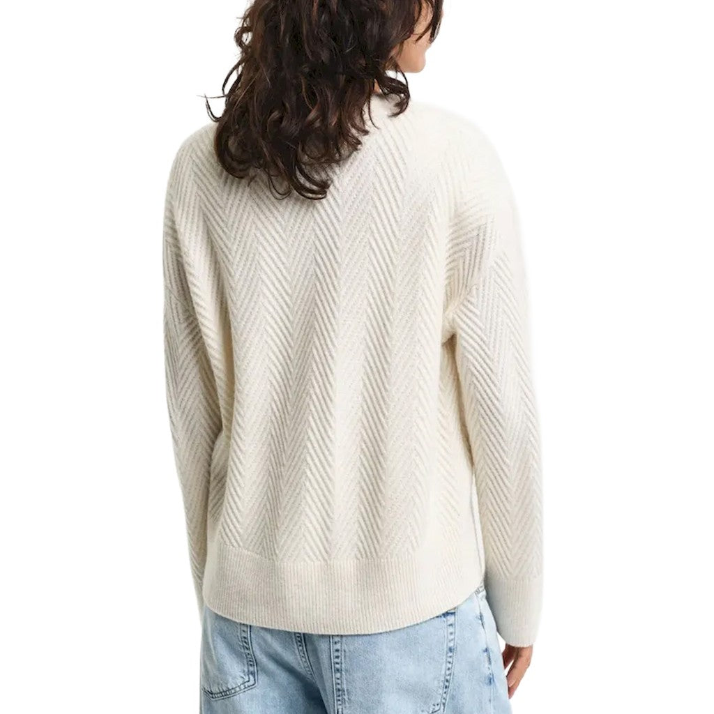 Gant Wollen vest – Crème