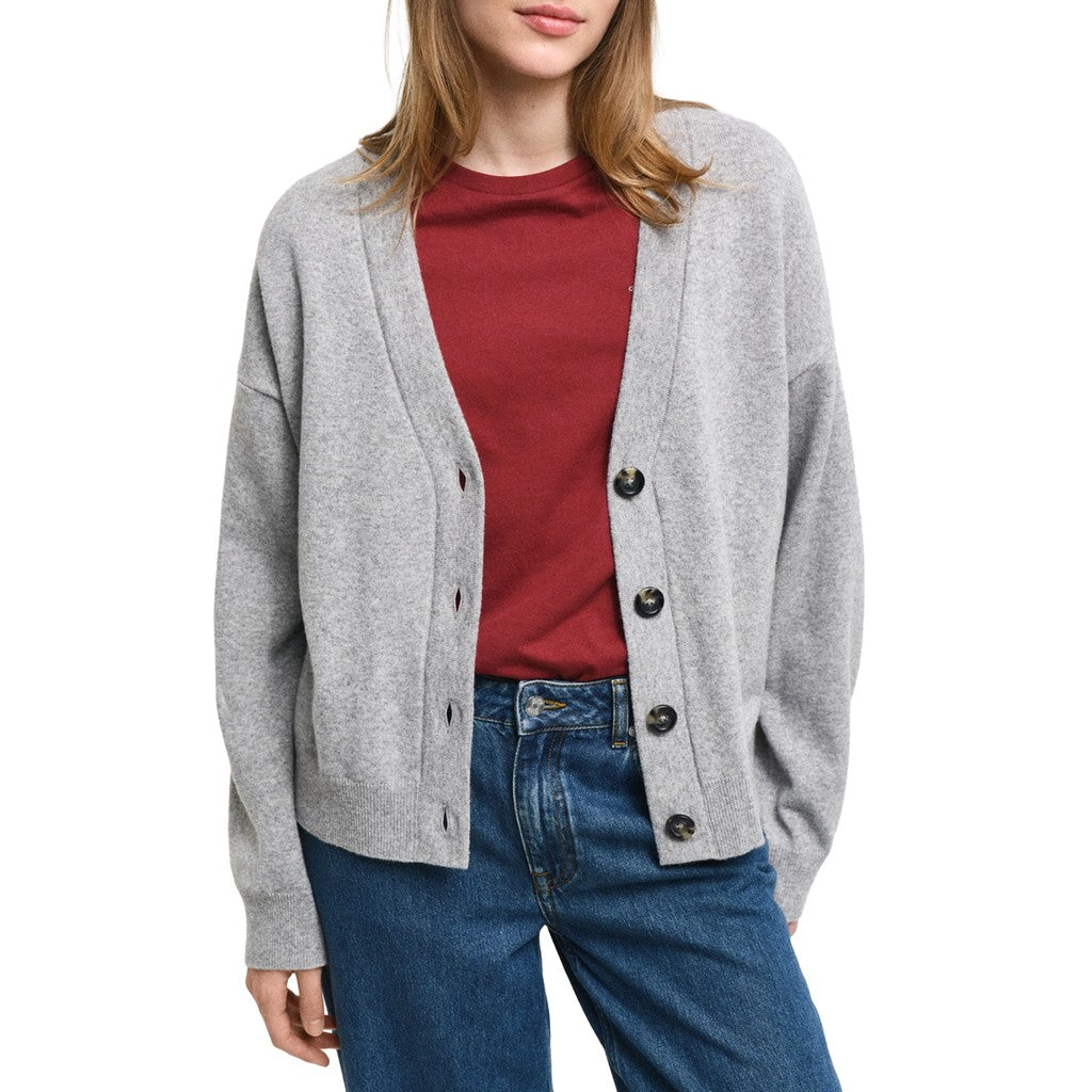 Gant Wollen vest – Grijs