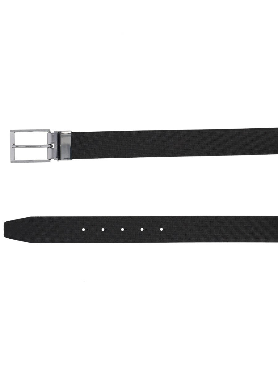 Boss Gert-D Leren Riem – Zwart