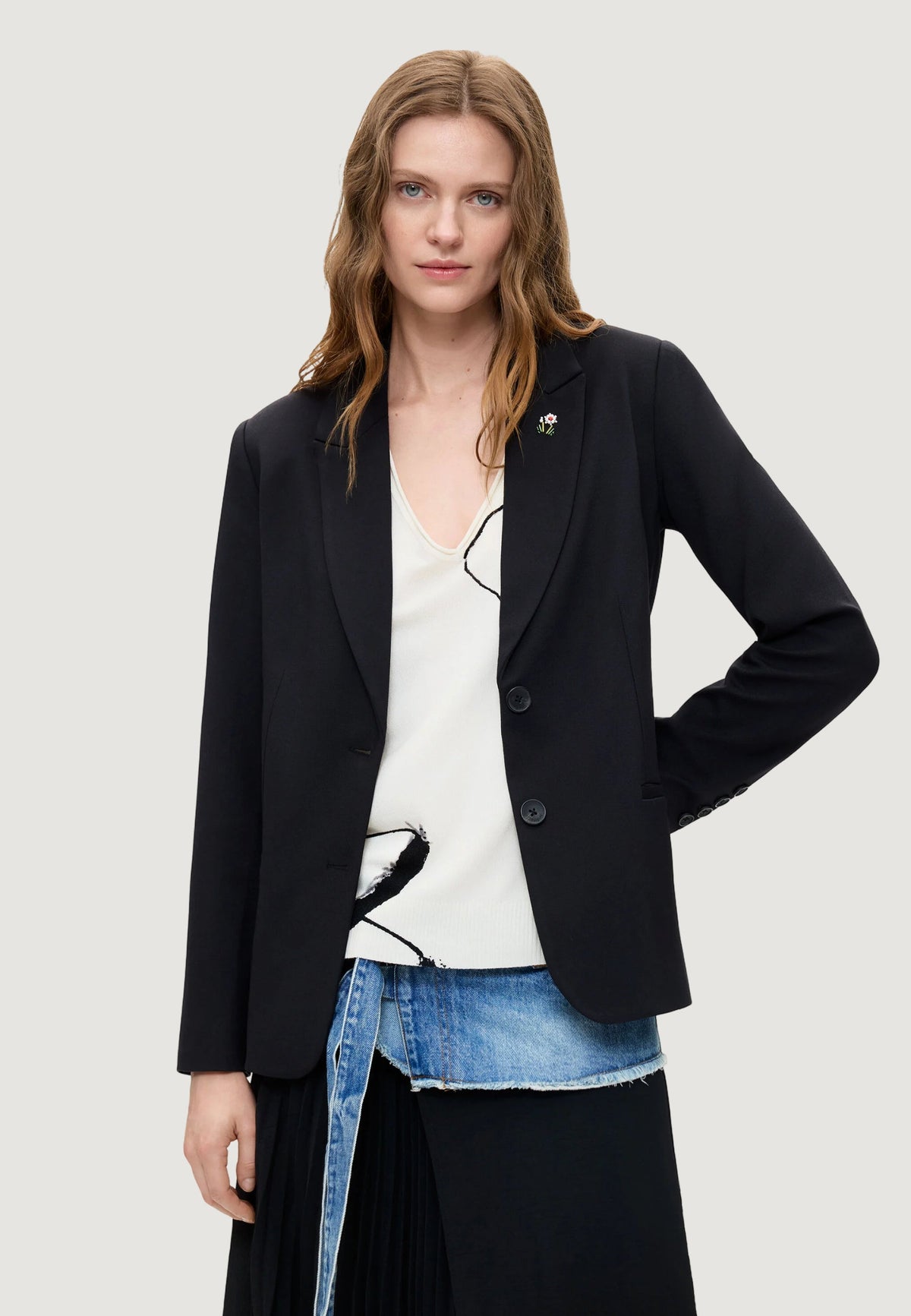 Desigual Nino Blazer – Zwart