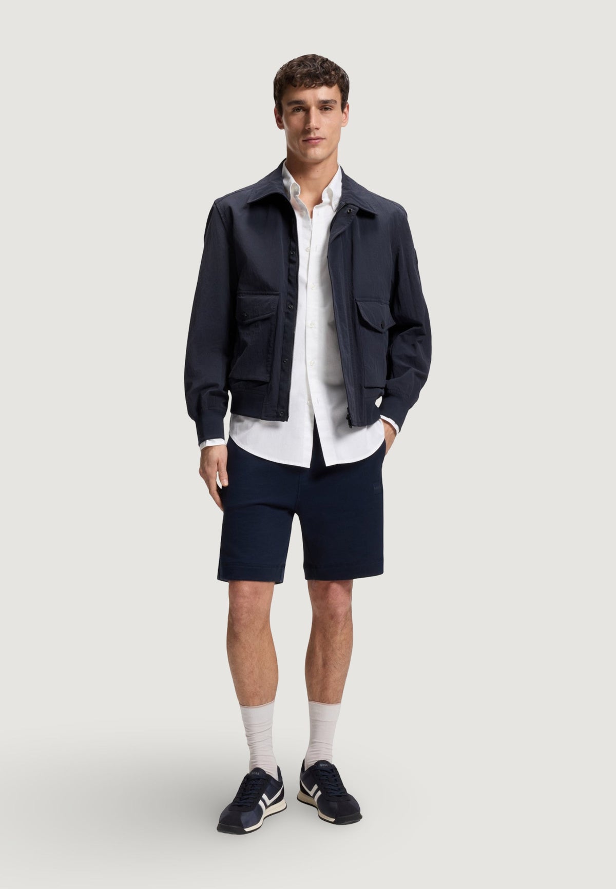 Boss Ocruise Jas – Blauw