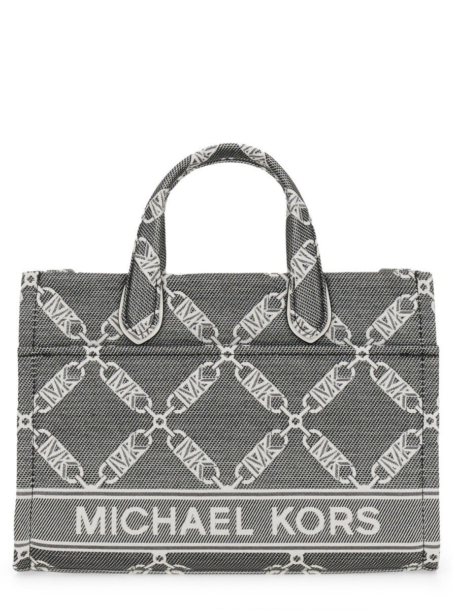 Michael Kors Gigi Handtas Small – Zwart / Wit