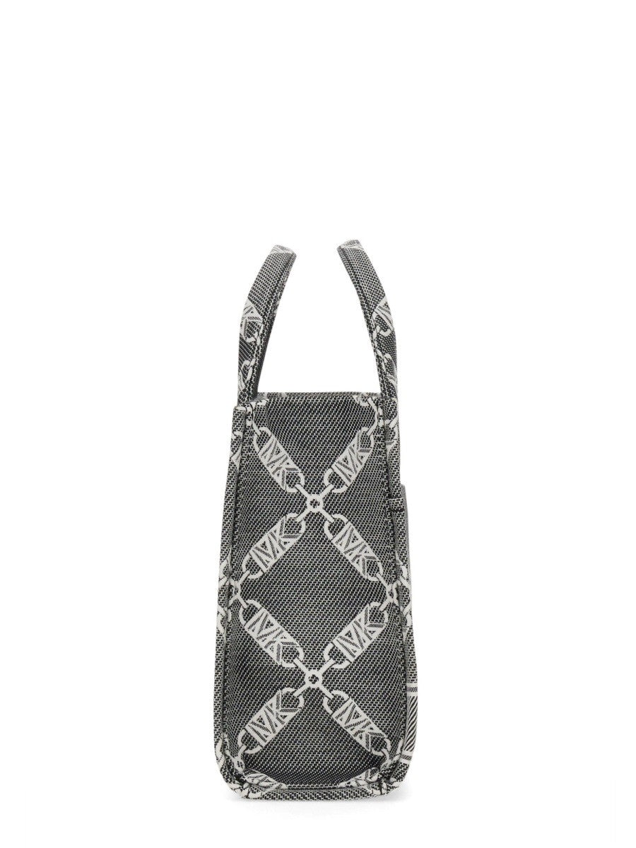 Michael Kors Gigi Handtas Small – Zwart / Wit
