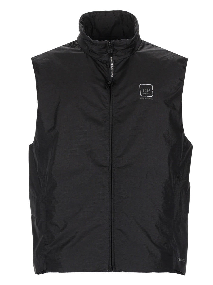 C.P. Company Nylon Bodywarmer – Zwart