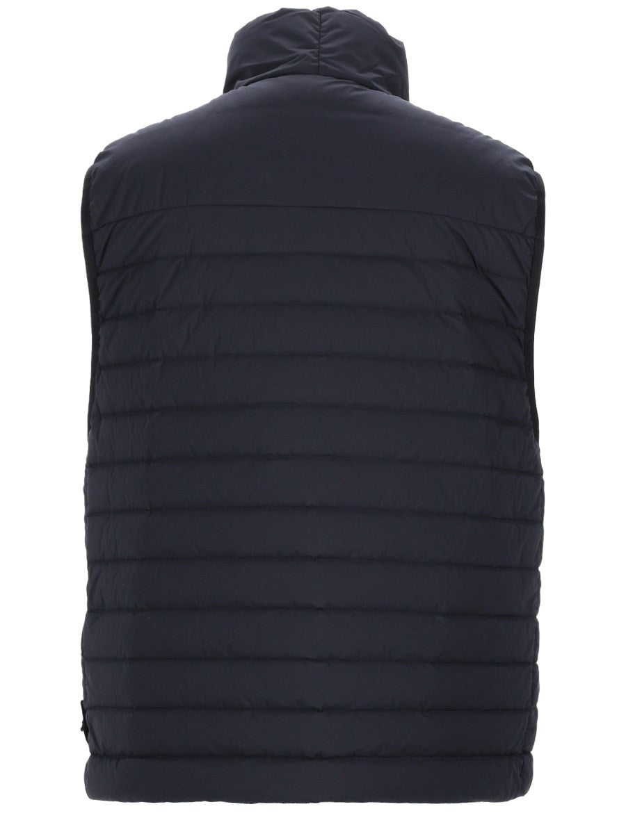 Stone Island Seamless Tunnel Donsbodywarmer – Marineblauw