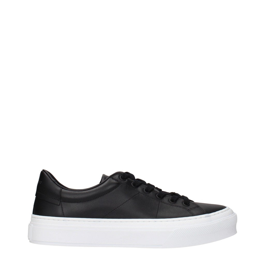 Givenchy City Sport Leren Sneakers – Zwart