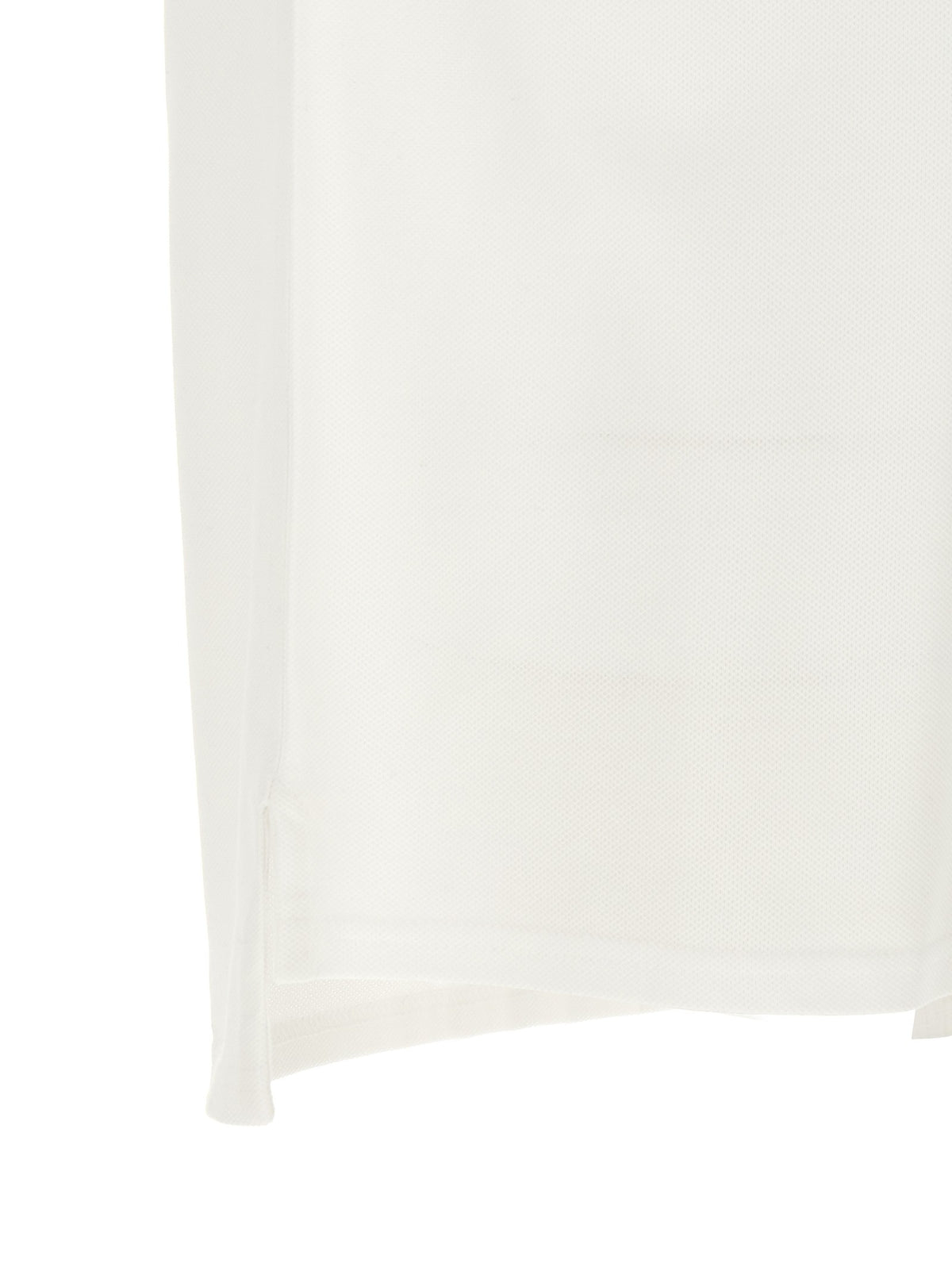 Givenchy Piqué Polo met grosgrain logopatch – Wit