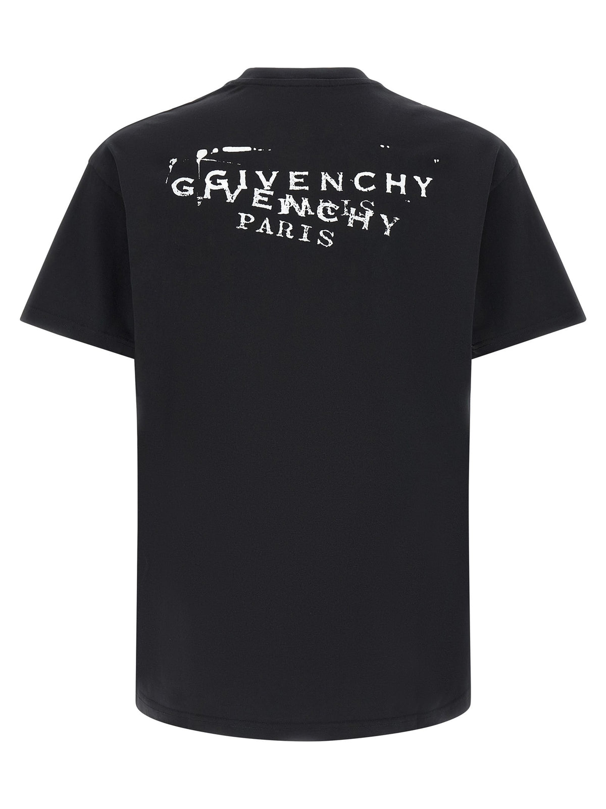 Givenchy Stamp T-shirt Heren – Zwart