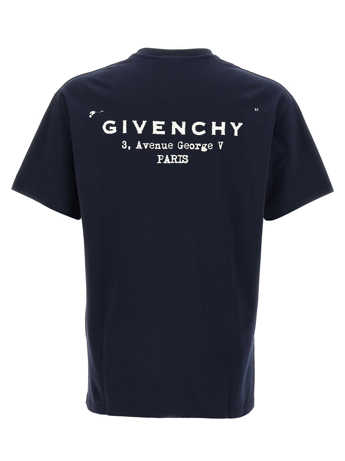 Givenchy Stamp T-shirt Heren – Marineblauw