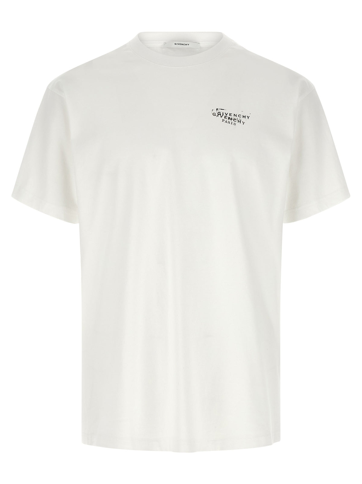 Givenchy Stamp T-shirt Heren – Wit