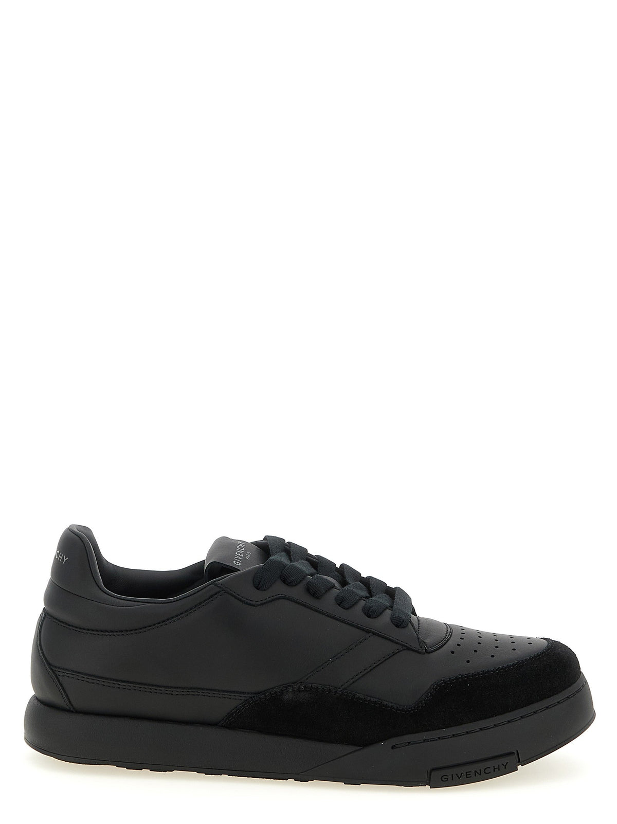 Givenchy Leren sneakers met suède – Zwart