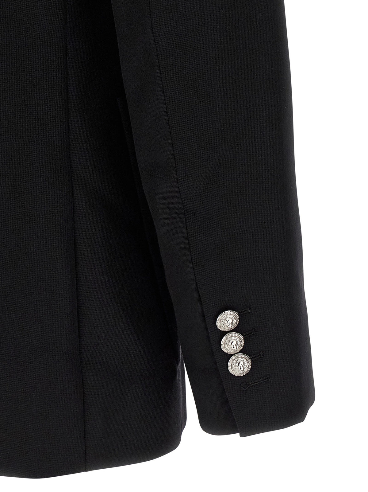 Balmain Double-breasted blazer – Zwart