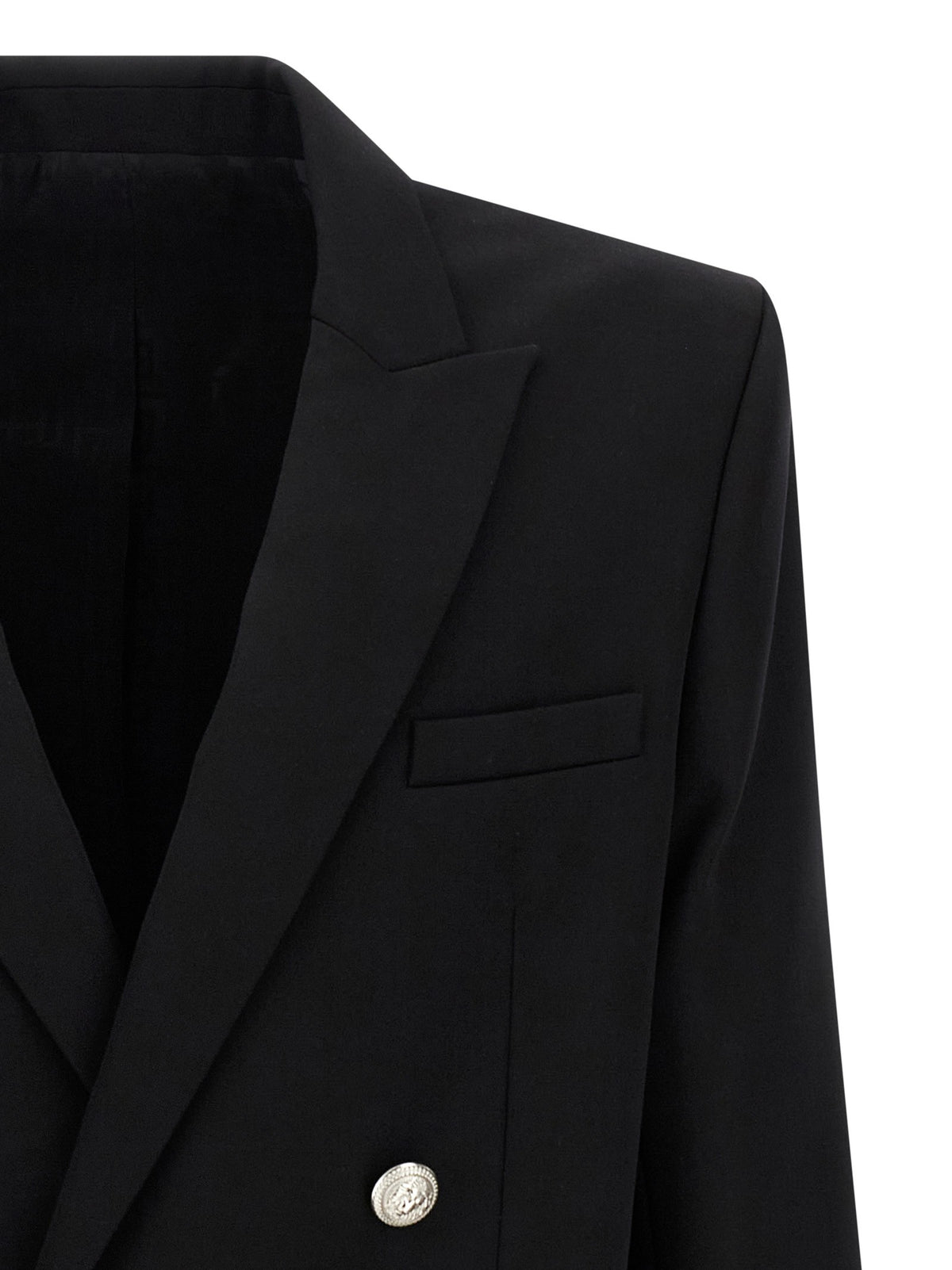 Balmain Double-breasted blazer – Zwart