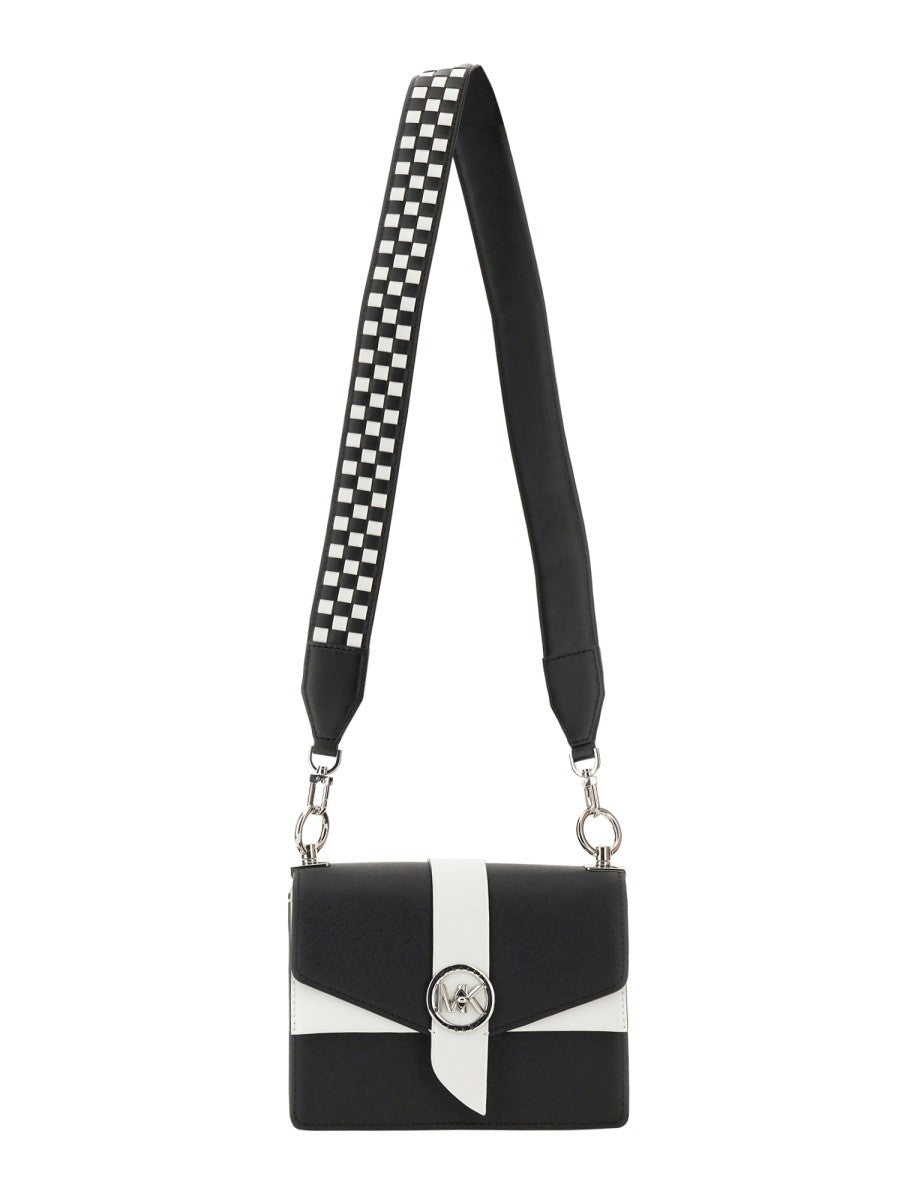 Michael Kors Greenwich Crossbodytas – Zwart / Wit