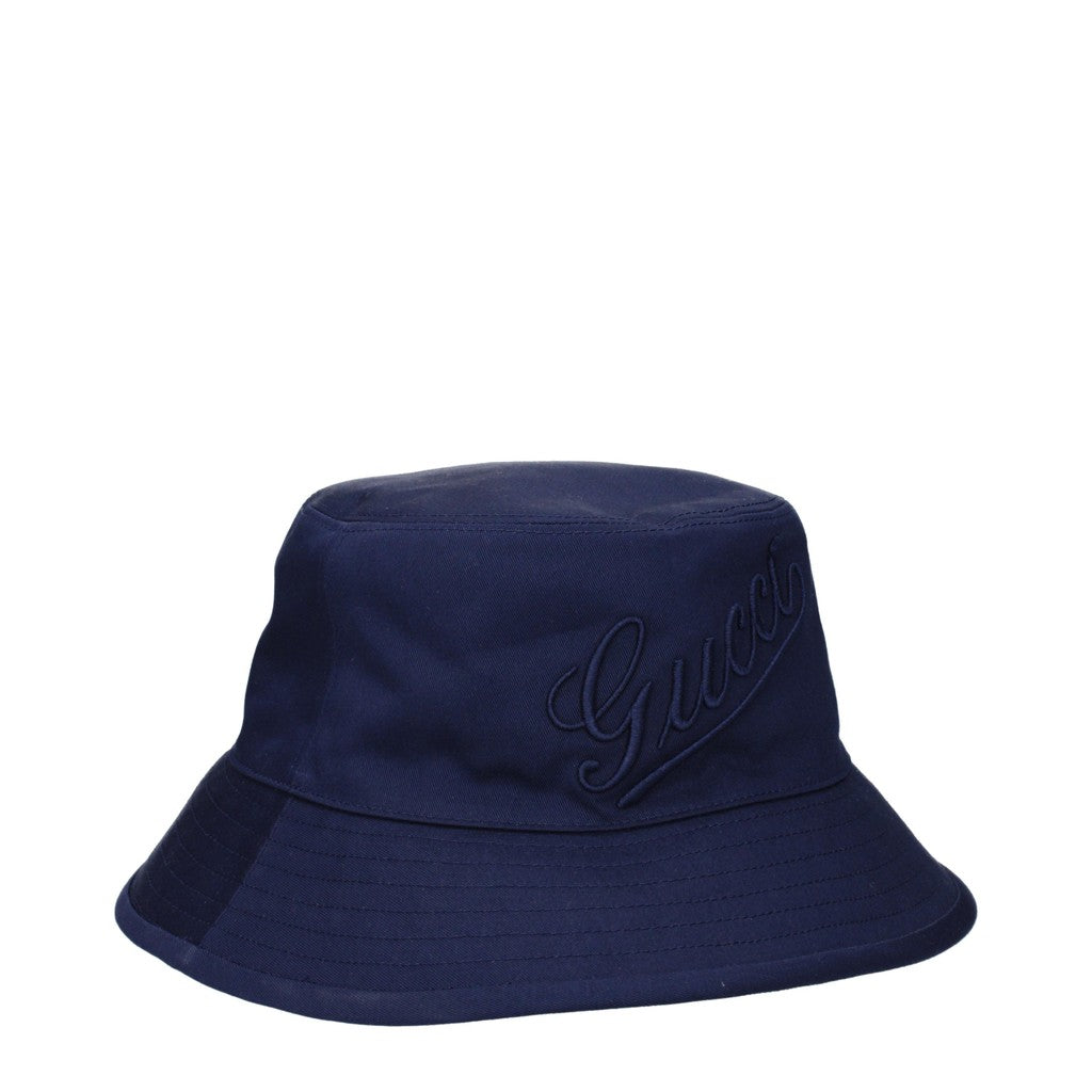 Gucci Katoenen vissershoed – Blauw