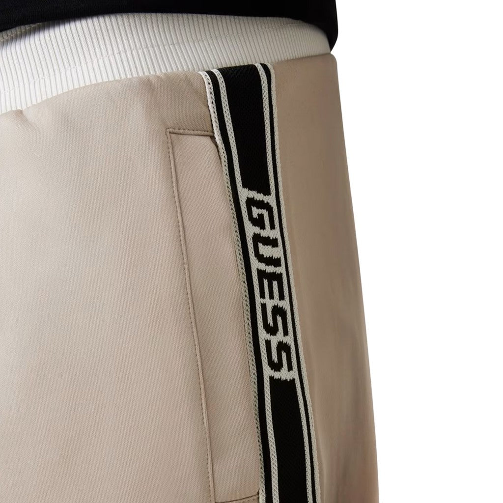 Guess Bermuda met trekkoord – Steengrijs
