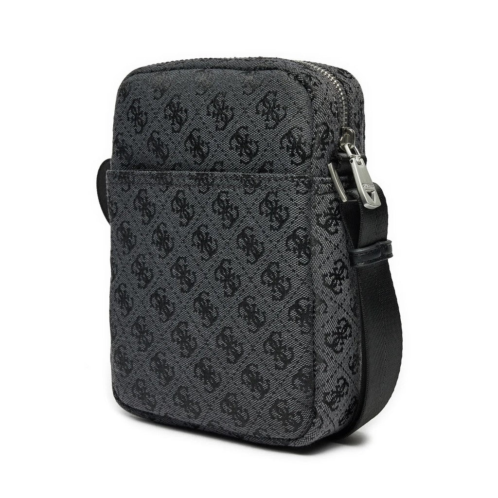 Guess Crossbodytas met logoprint – Grijs / Zwart