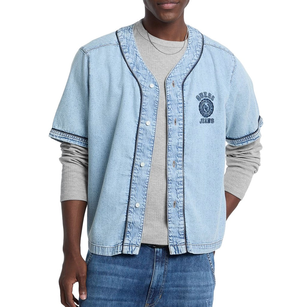 Guess Denim overhemd – Lichtblauw