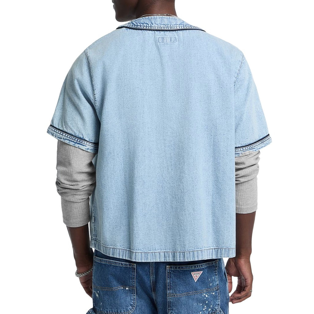 Guess Denim overhemd – Lichtblauw