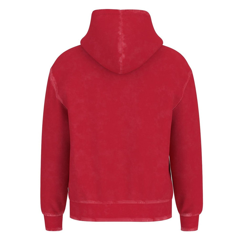 Guess Hoodie met logoprint – Rood
